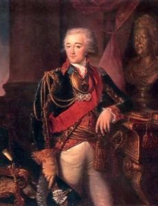 Alexander Dmitriev-Mamonov novio de Catherine the Great