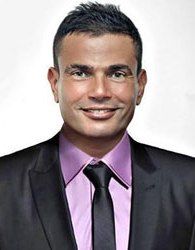 Amr Diab esposo de Dina El Sherbiny