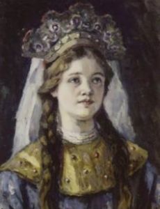 Anna Koltovskaya esposa de Tzar Ivan IV
