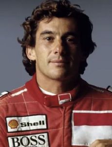 Ayrton Senna novio de Katherine Valentin