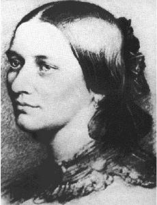 Clara Schumann novia de Johannes Brahms