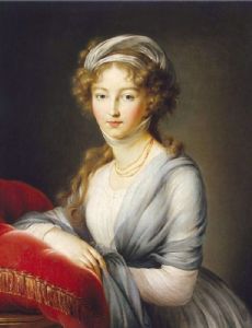 Elizabeth Alexeievna (Louise of Baden) esposa de Alexander I of Russia