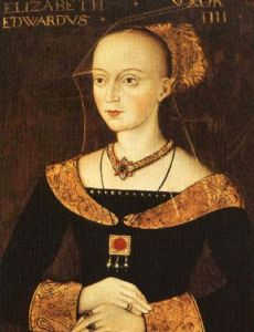 Elizabeth Woodville esposa de Edward IV of England
