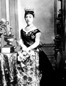 Empress Shōken esposa de Emperor Meiji