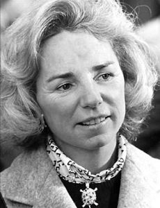 Ethel Kennedy esposa de Robert Francis Kennedy