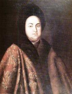 Eudoxia Lopukhina esposa de Peter the Great