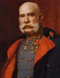 Franz Joseph I of Austria novio de Duchess Helene in Bavaria