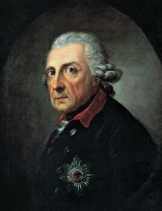 Frederick The Great novio de Anna Karolina Orzelska
