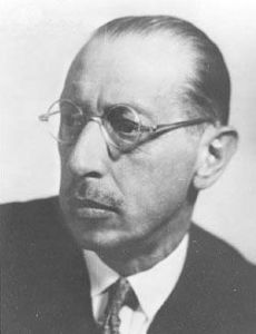 Igor Stravinsky amante de Alexander Jensen