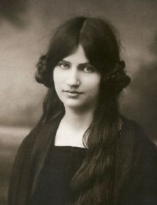 Jeanne Hebuterne novia de Amedeo Modigliani