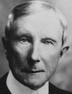 John D. Rockefeller amante de Laura Spelman Rockefeller