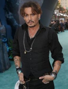 Johnny Depp novio de Sherilyn Fenn