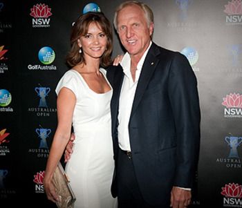 Kristen Kutner esposa de Greg Norman