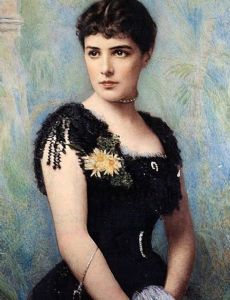 Lady Randolph Churchill amante de Milan I of Serbia