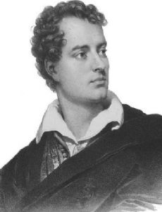 Lord Byron novio de Lady Caroline Lamb