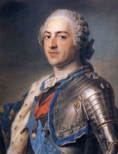 Louis XV of France novio de Marie-Louise O'Murphy