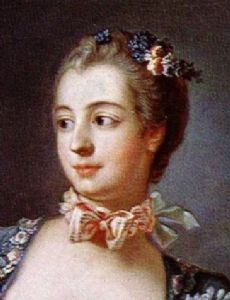 Madame de Pompadour novia de Louis XV of France