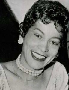 Margherite Chapman esposa de Willie Mays