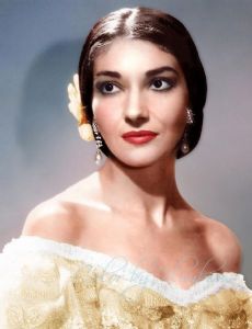 Maria Callas novia de Aristotle Onassis