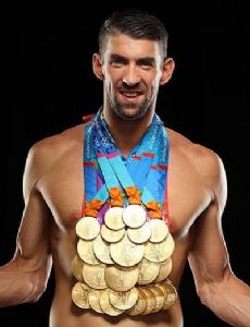 Michael Phelps novio de Brittny Gastineau
