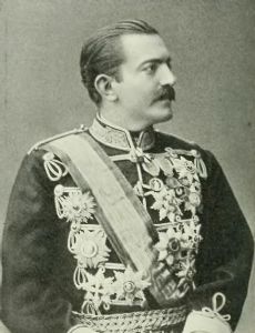 Milan I of Serbia amante de Lady Randolph Churchill