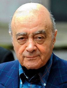 Mohamed Al-Fayed esposo de Heini Wathén (Socialite)