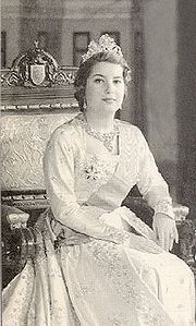 Narriman Sadek esposa de King Faroukh