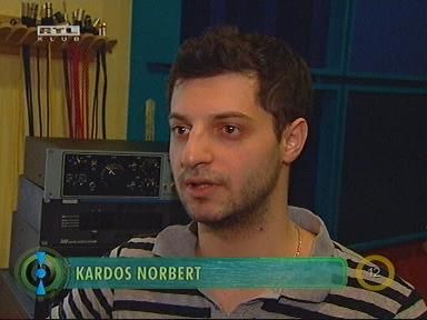 Norbert Kardos novio de Gigi Radics