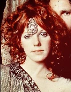 Pamela Courson novia de Tom Baker