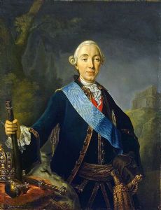 Peter III of Russia novio de Elizaveta Vorontsova