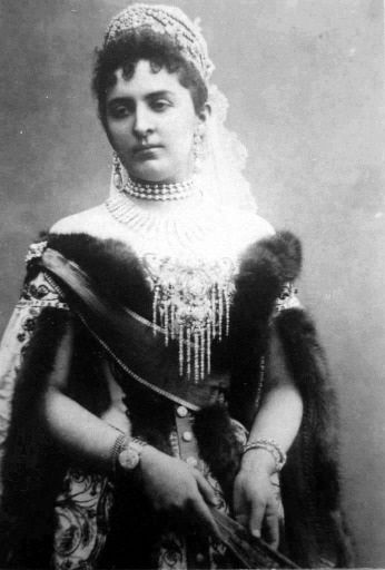 Princess Anastasia of Montenegro esposa de George Maximilianovich, 6th Duke of Leuchtenberg