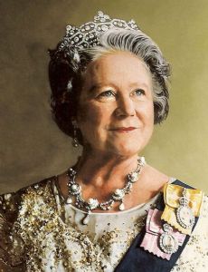 Queen Elizabeth the Queen Mother esposa de King George VI
