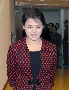 Ri Sol-ju esposa de Kim Jong-un