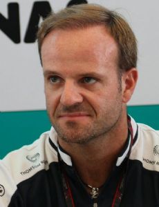 Rubens Barrichello novio de Patrícia de Sabrit